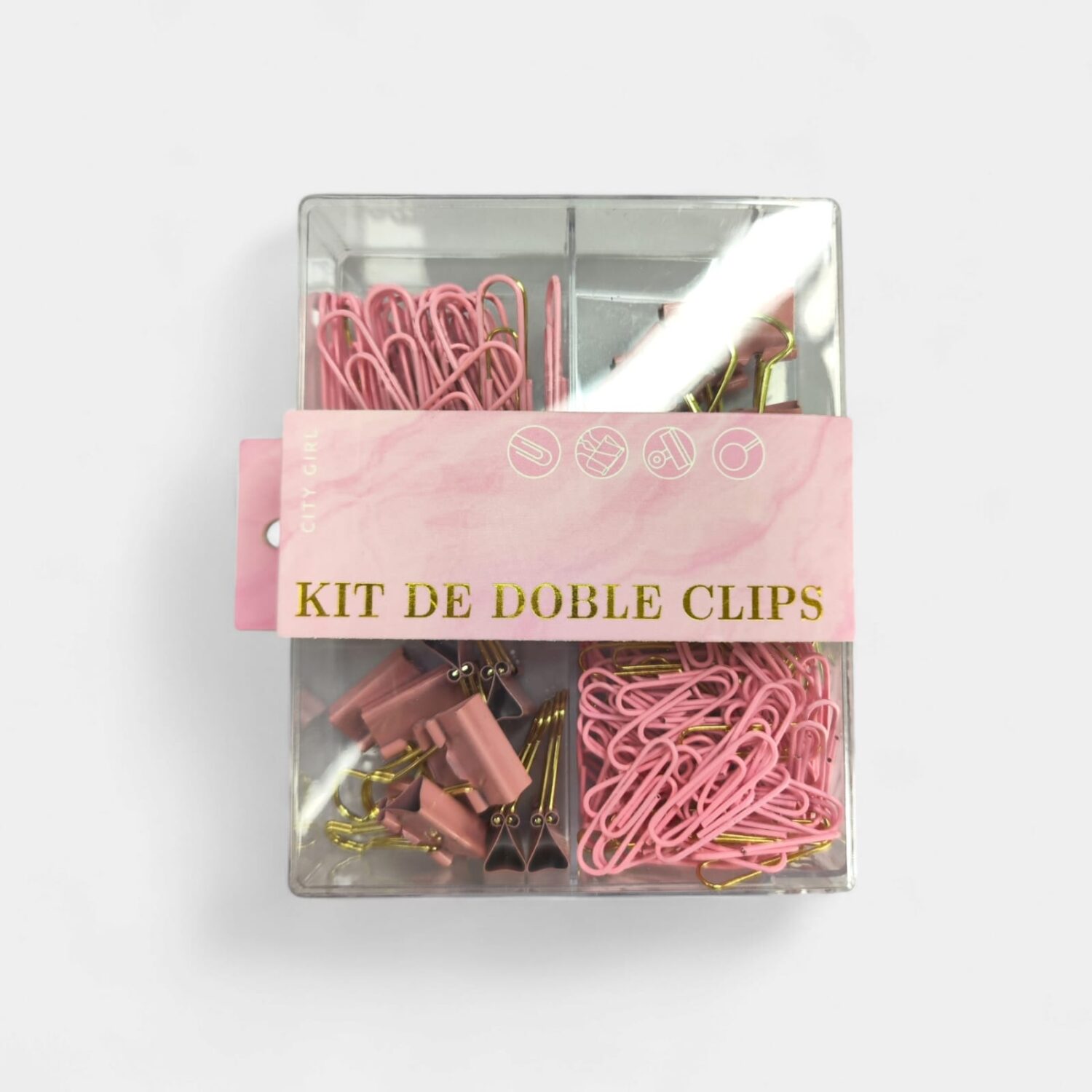 Kit De Clips Y Ganchitos- City Girl