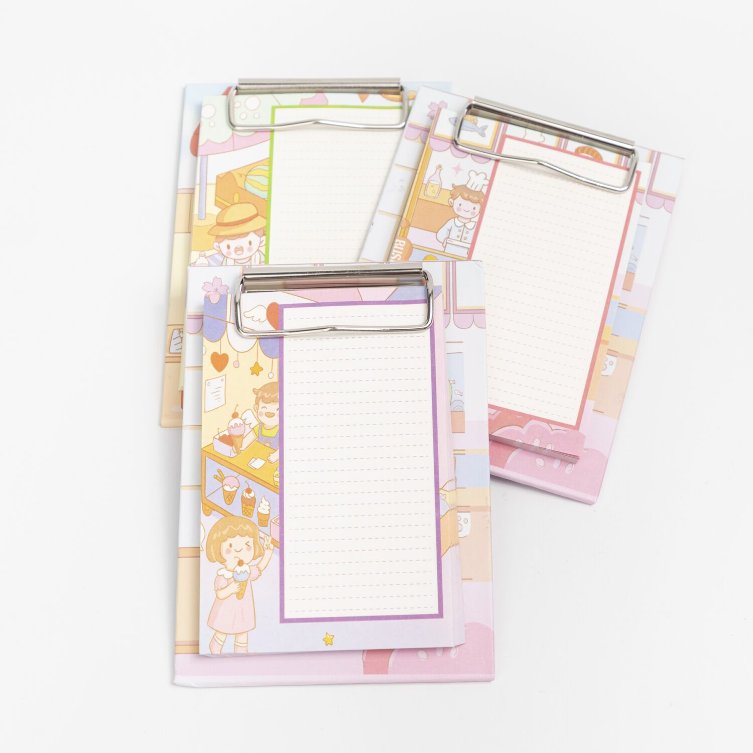 Notas Adhesivas Con Placa De Clip- City Girl