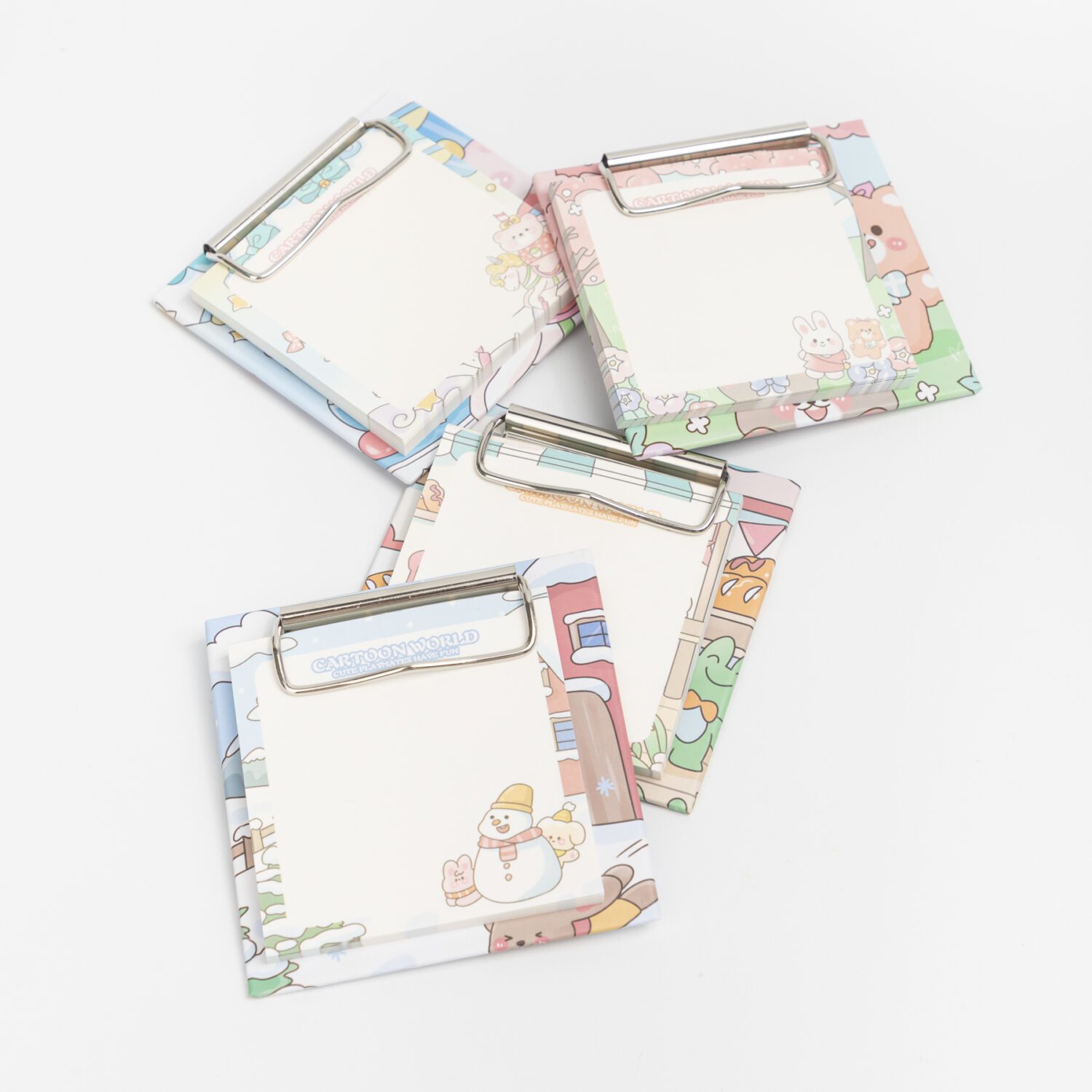 Notas Adhesivas Con Placa De Clip- City Girl