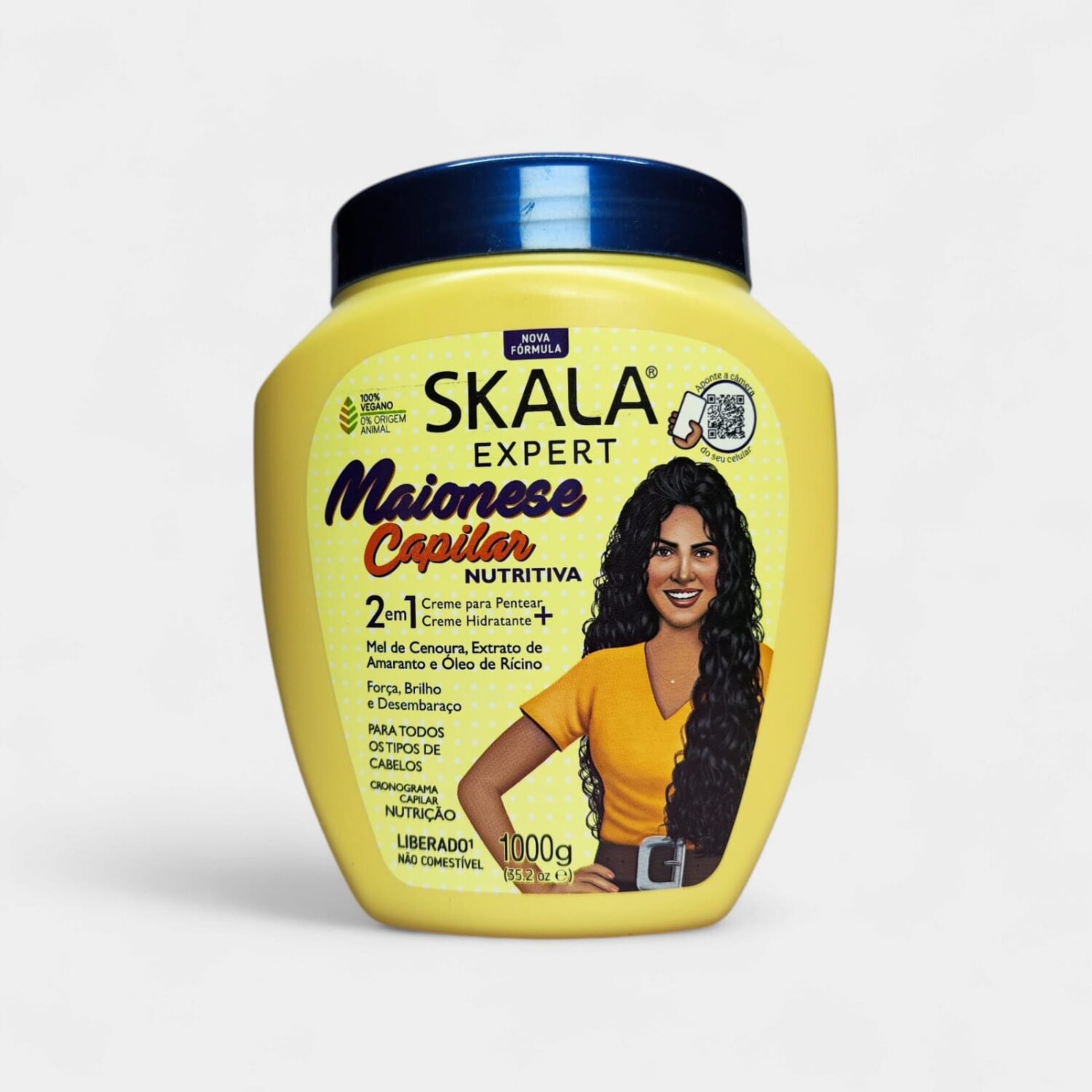 Crema De Peinar Maionese Nutritiva Con Extrato De Amaranto- Skala