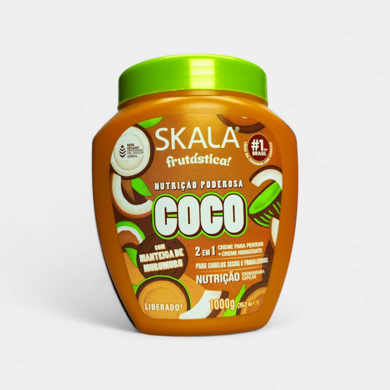 Crema De Peinar Coco Cabellos Secos Y Fragiles- Skala