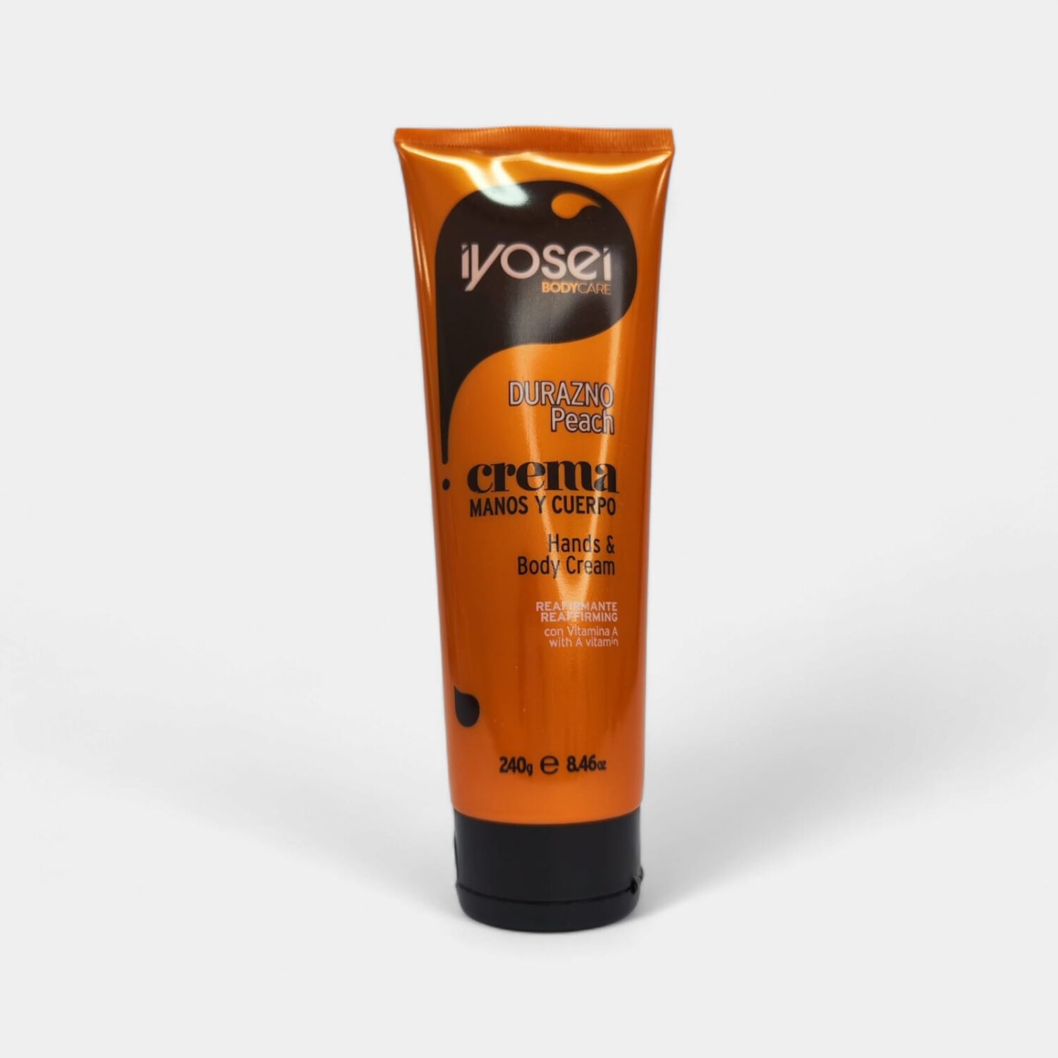 Crema Corporal Durazno Para Manos Y Cuerpo Con Vitamina A 240g- Iyosei