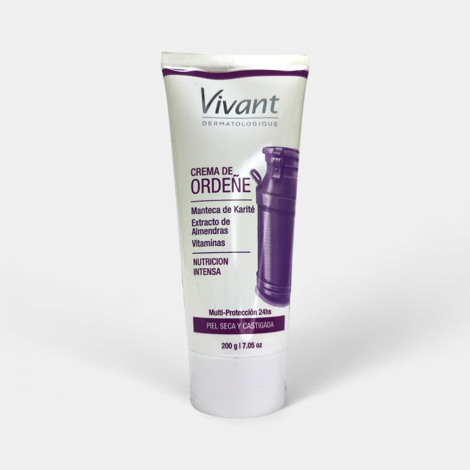 Crema De Ordeñe Con Manteca De Karite Nutricion Intensa 200g- Vivant