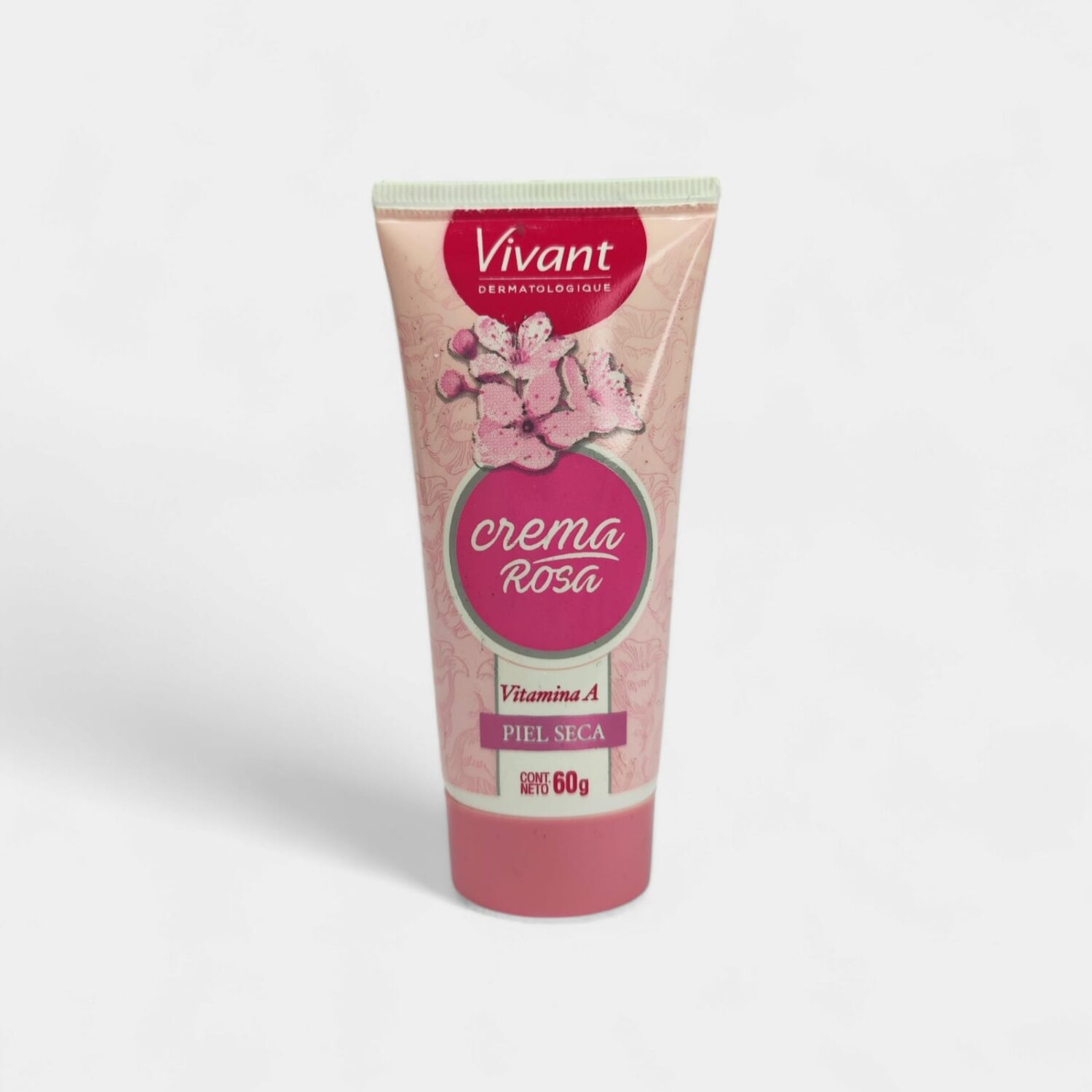 Crema Rosa Para Piel Seca Con Vitamina A 60g- Vivant