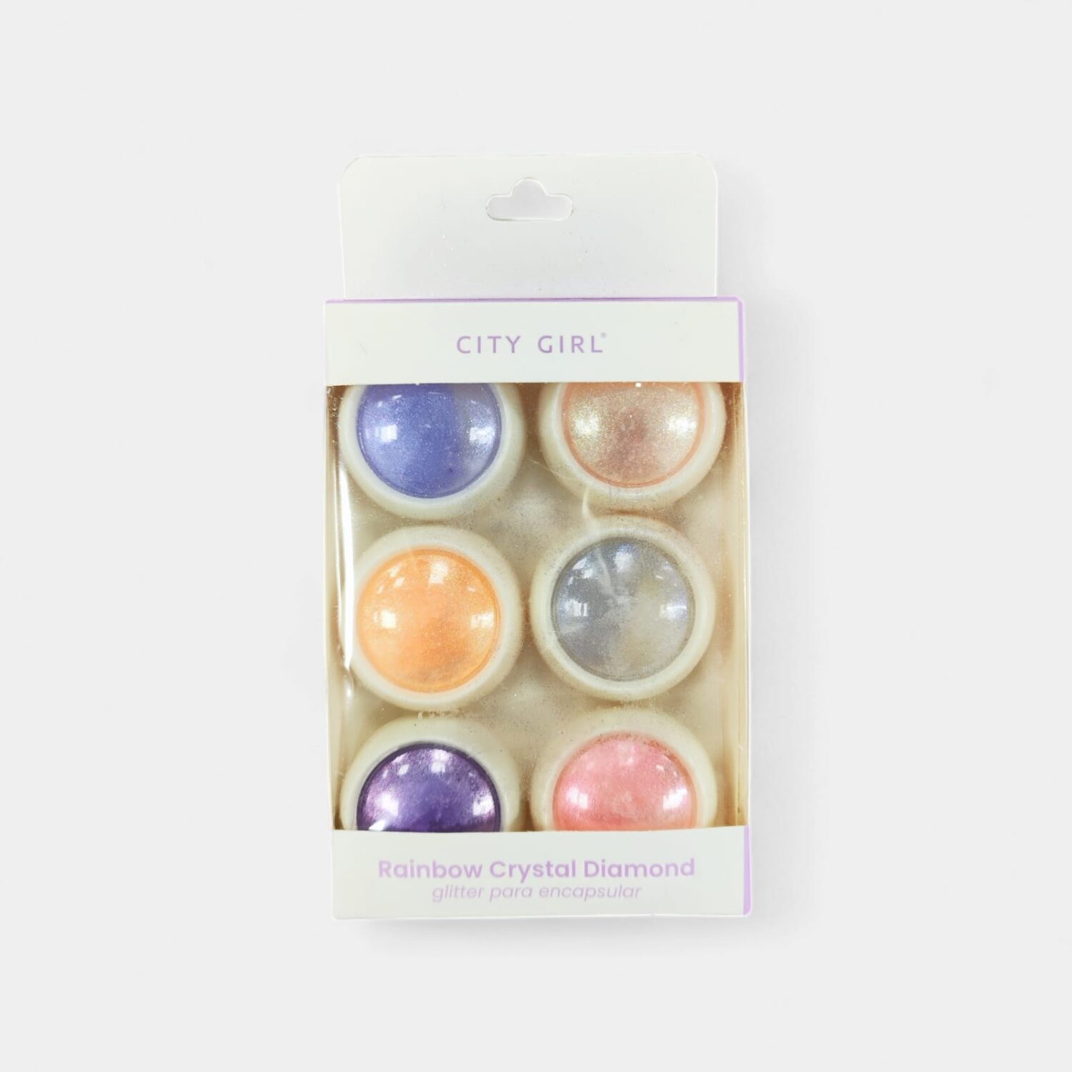 Polvo Rainbow Crystal Diamond x6pcs- City Girl