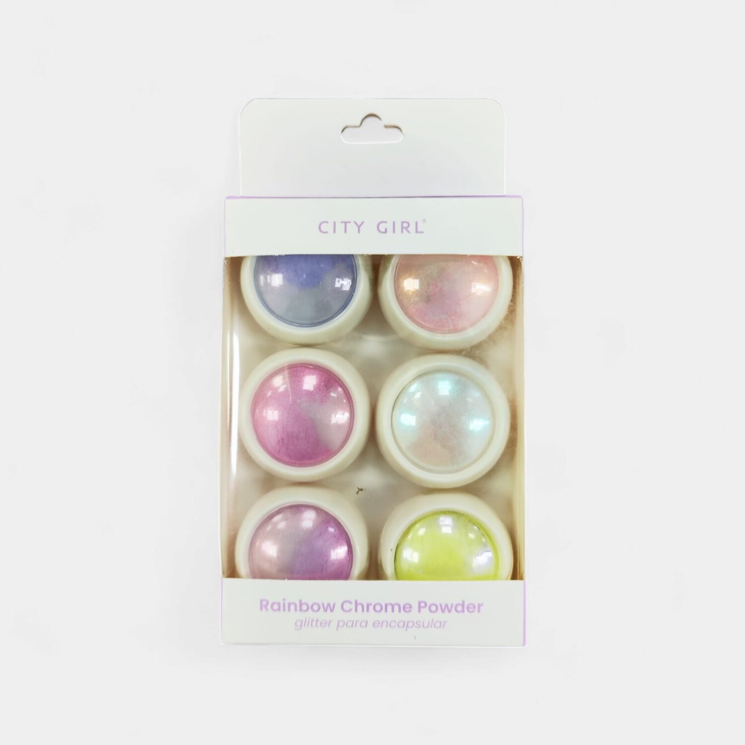 Polvo Cromo Arcoiris x6pcs- City Girl