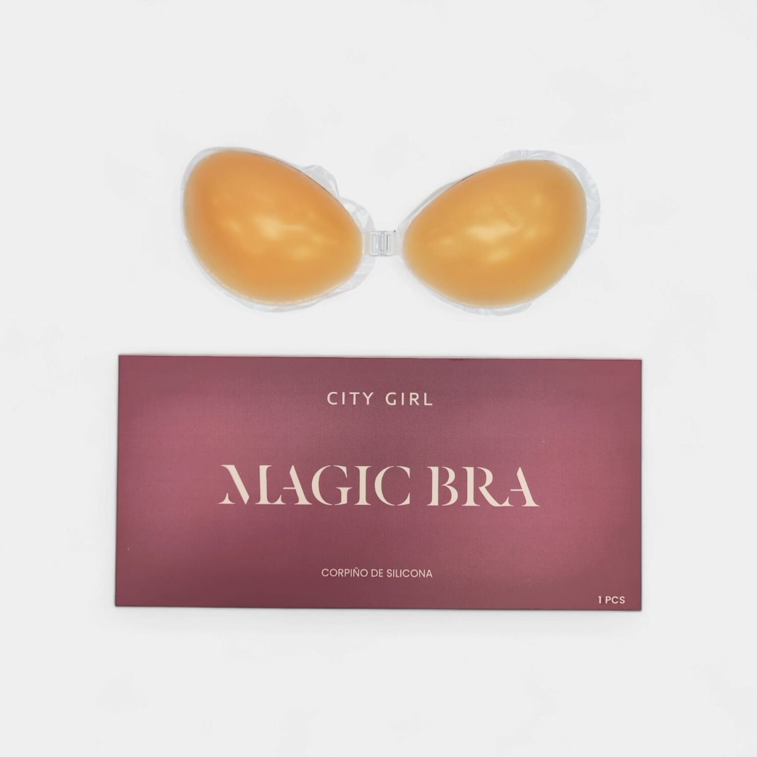 Corpiño De Silicona Talle D- City Girl