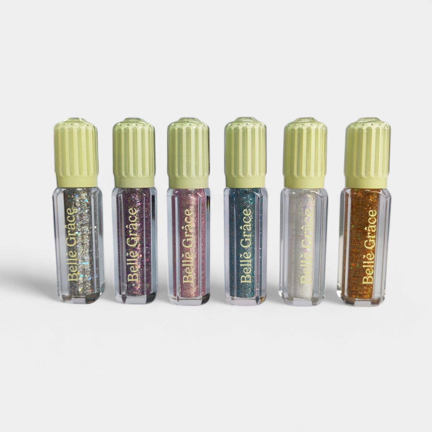 Sombra Liquida Con Glitter- Belle Grace