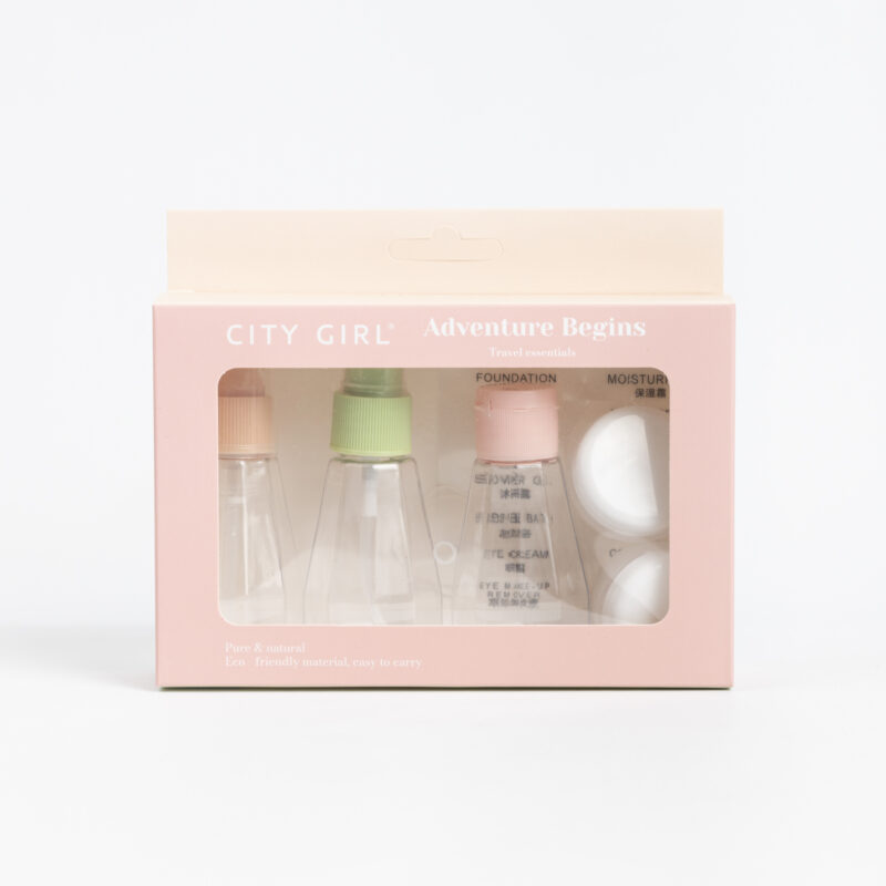 KIT DE VIAJE CUADRADO- CITY GIRL
