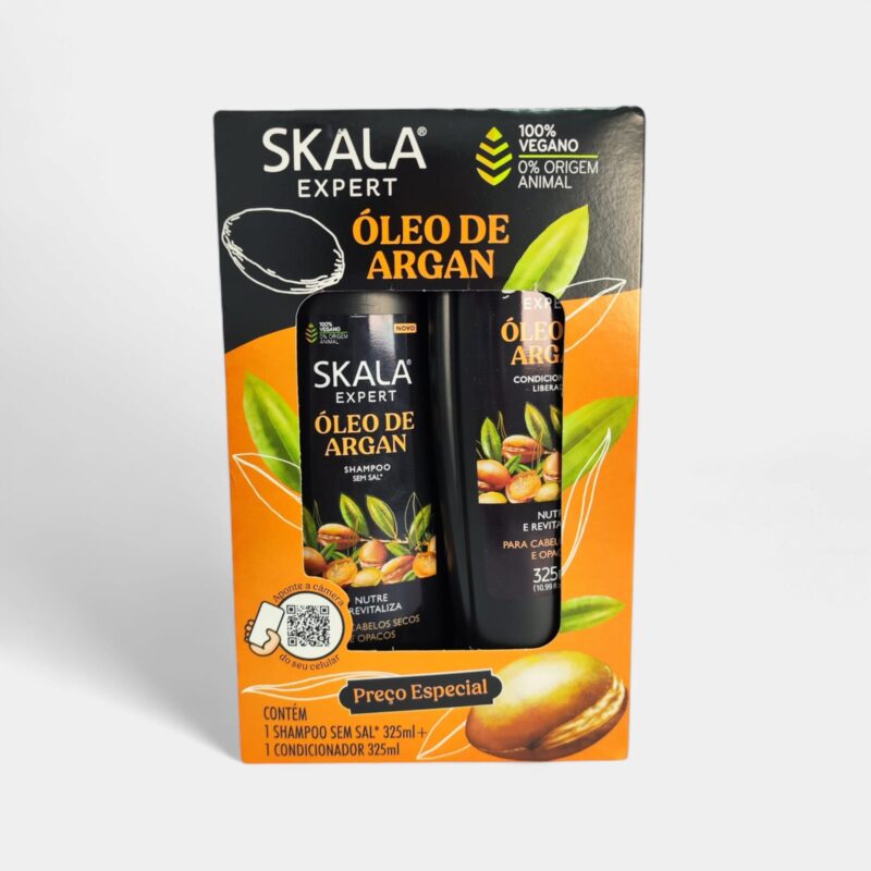 KIT SHAMPOO Y CONDICIONADOR OLEO DE ARGAN-SKALA