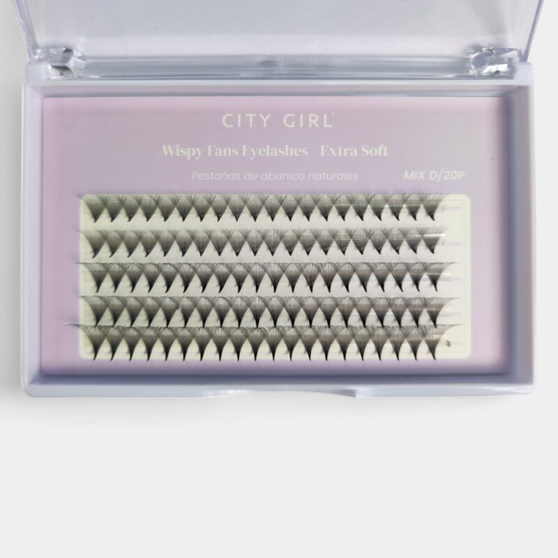 PESTAÑAS DE ABANICO EXTRA SUAVES D/20P - CITY GIRL