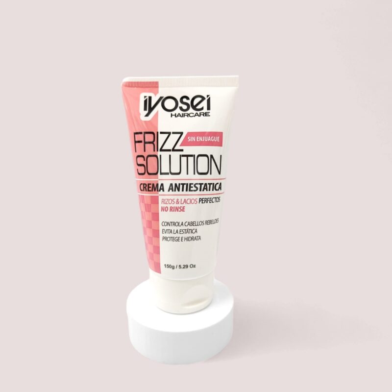 Crema Antiestatica Frizz Solution Rizos Y Lacios- Iyosei