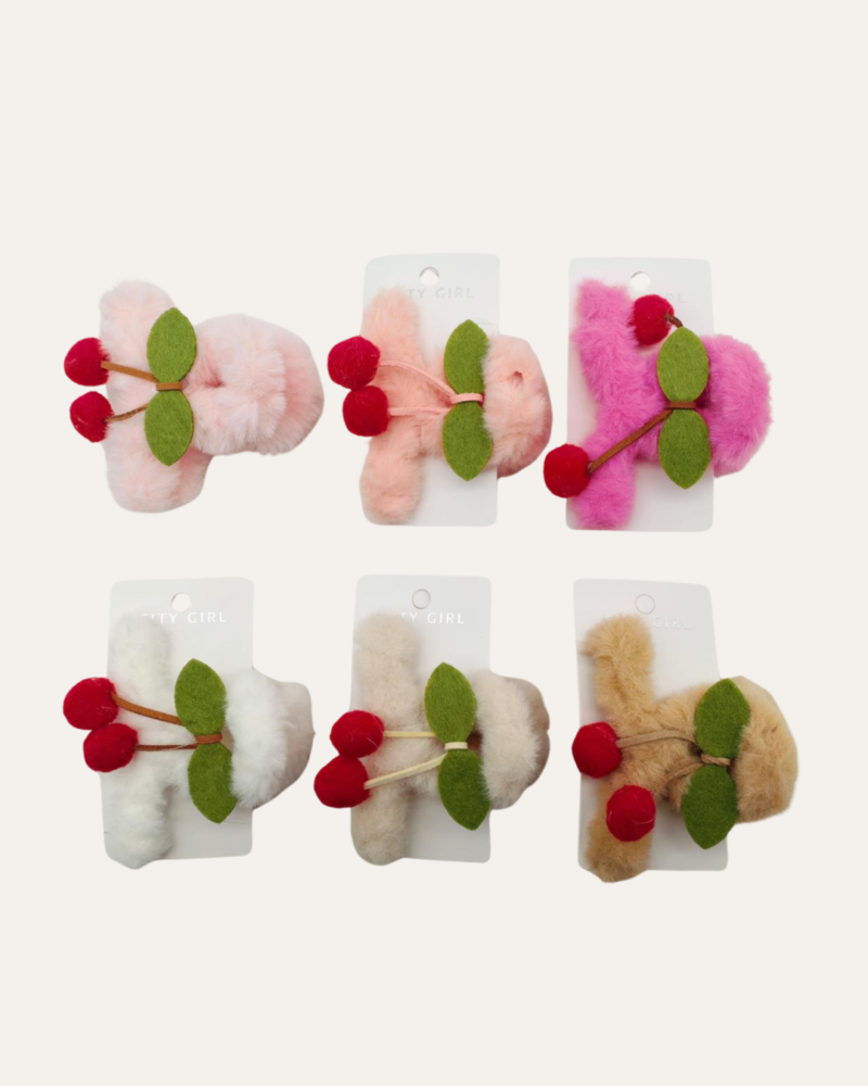 HEBILLAS DE PELUCHE - CITY GIRL
