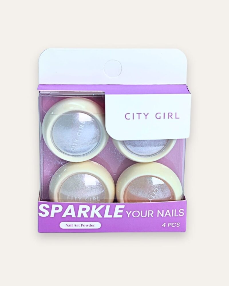 POLVO AURORA PARA UÑAS - CITY GIRL