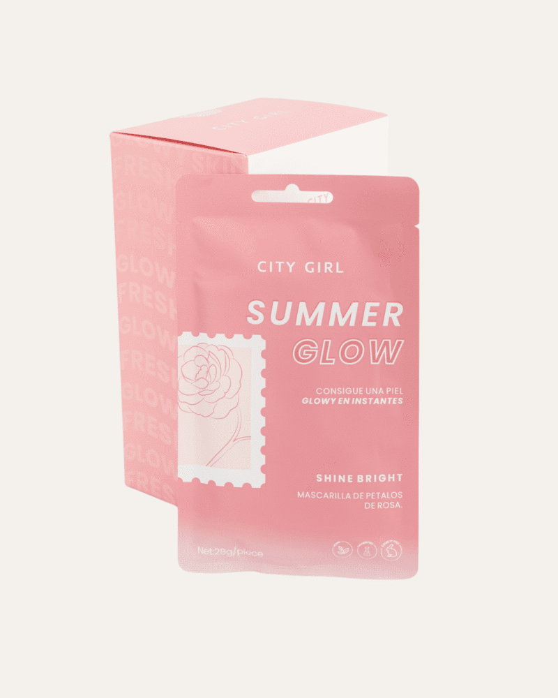 MASCARILLA DE PETALOS DE ROSAS - CITY GIRL