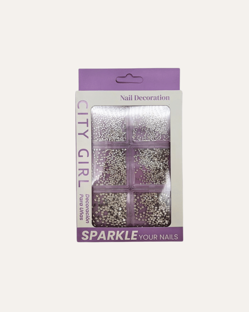 DECORACION DE STRASS PARA UÑAS - CITY GIRL