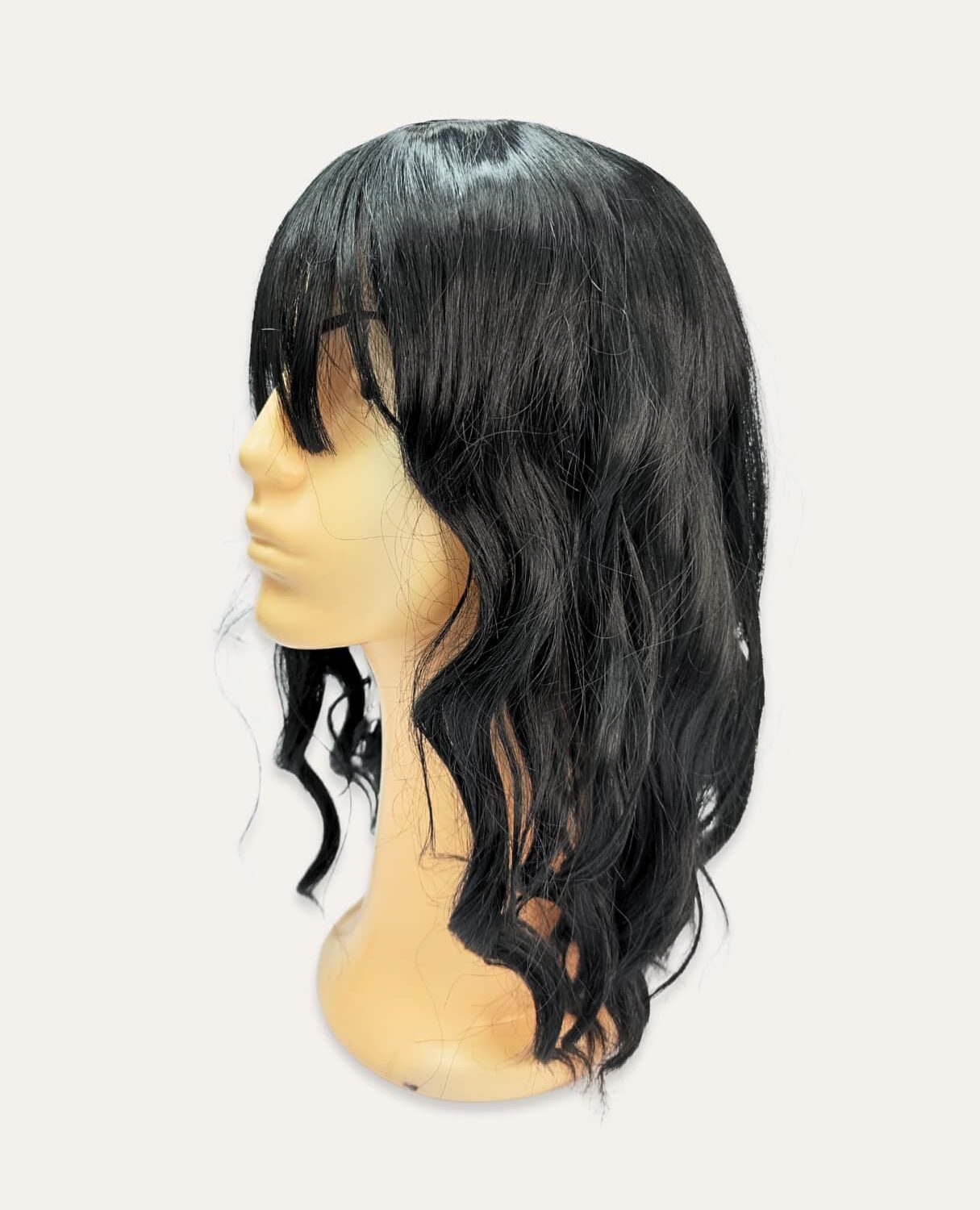 PELUCA MEDIA CON ONDAS Y FLEQUILLO