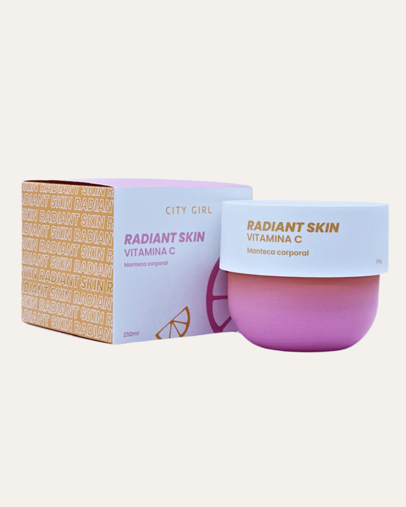 MANTECA CORPORAL RADIANT SKIN CON VITAMINA C - CITY GIRL