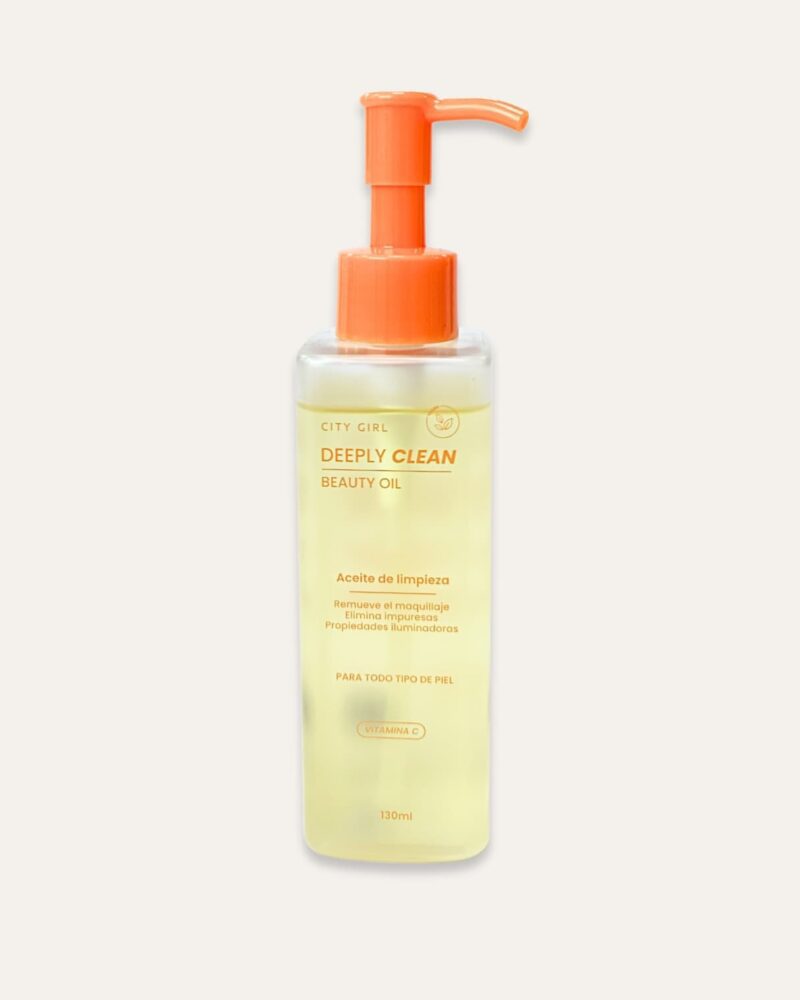 ACEITE DE LIMPIEZA PARA TODO TIPO DE PIEL 130 ML - CITY GIRL