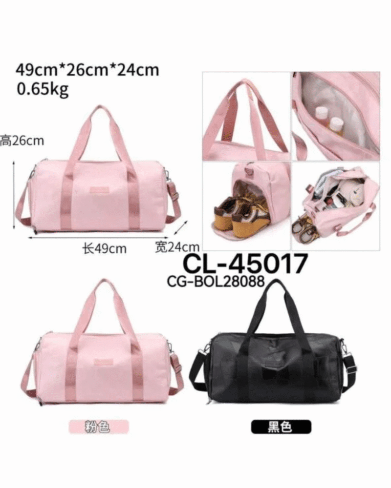 BOLSO DE VIAJE CON DIVISIONES - CITY GIRL