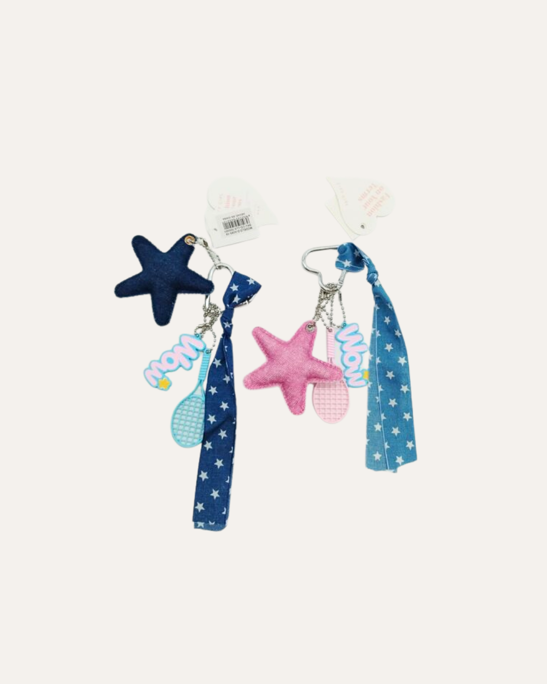 LLAVERO CHARM ESTRELLA - CITY GIRL