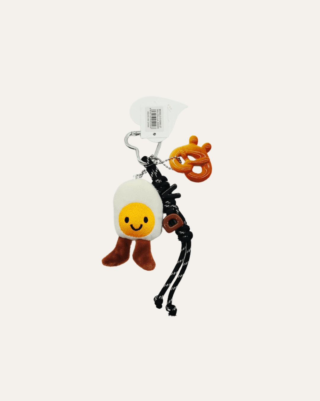 LLAVERO CHARM HUEVITO CON PATITAS - CITY GIRL