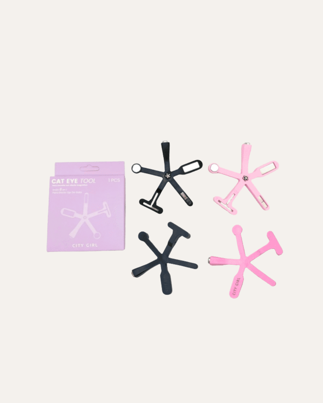 IMAN MAGNETICO PARA UÑAS 6 EN 1 - CITY GIRL