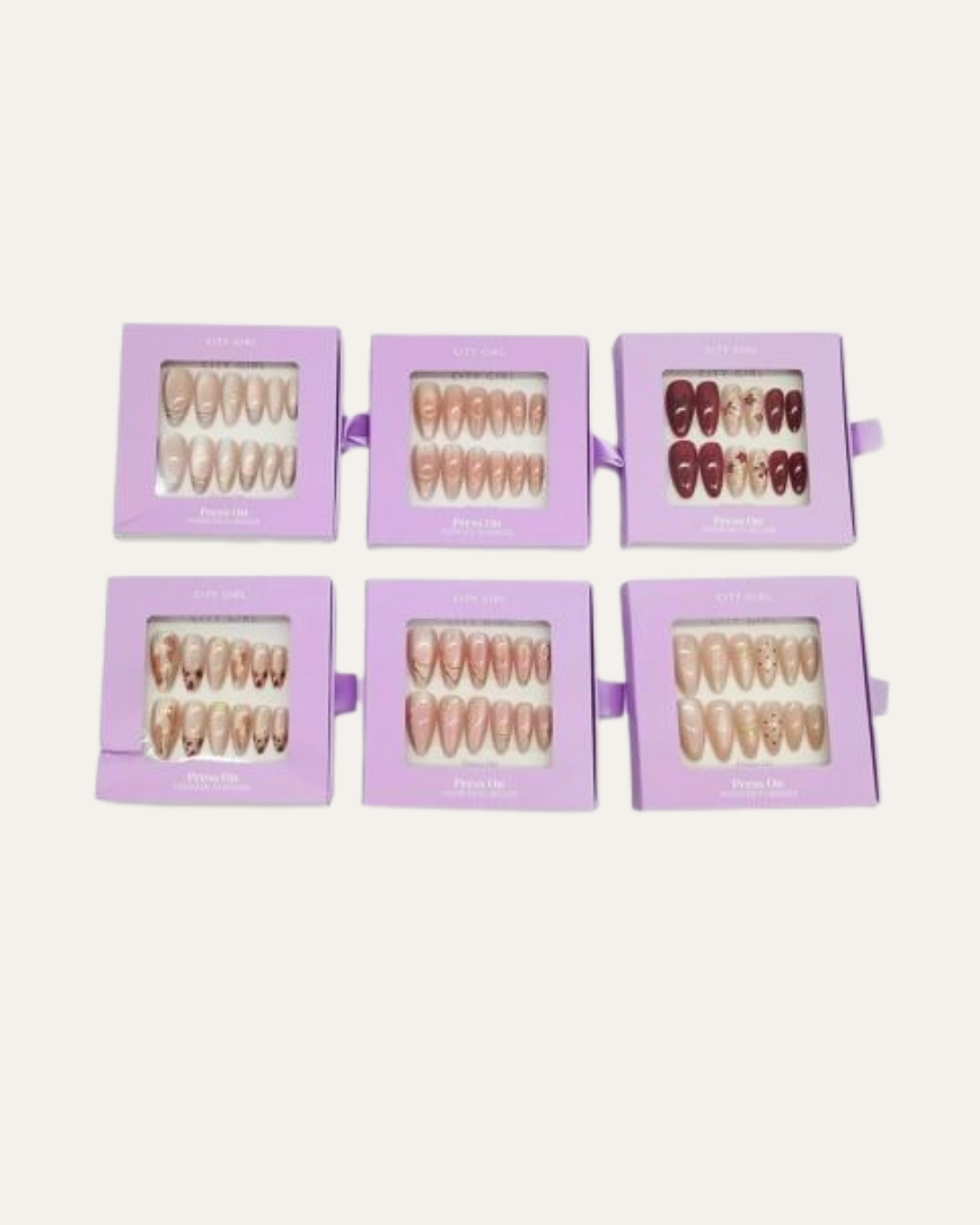 PRESS O ALMOND CON DECORACION - CITY GIRL