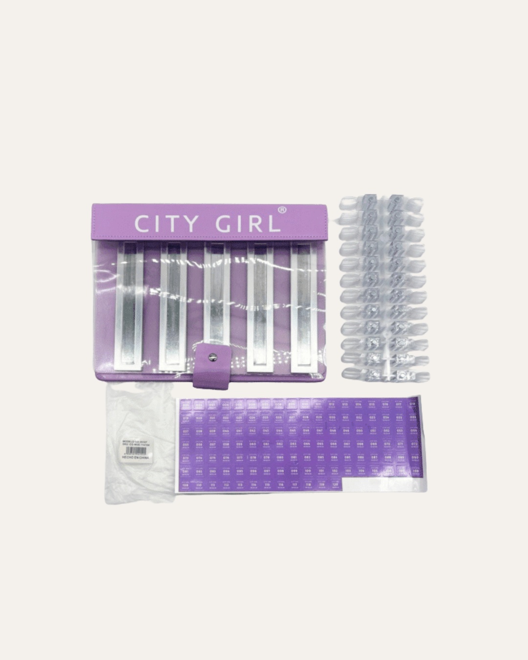 MUESTRARIO CON IMAN 120 COLORES - CITY GIRL