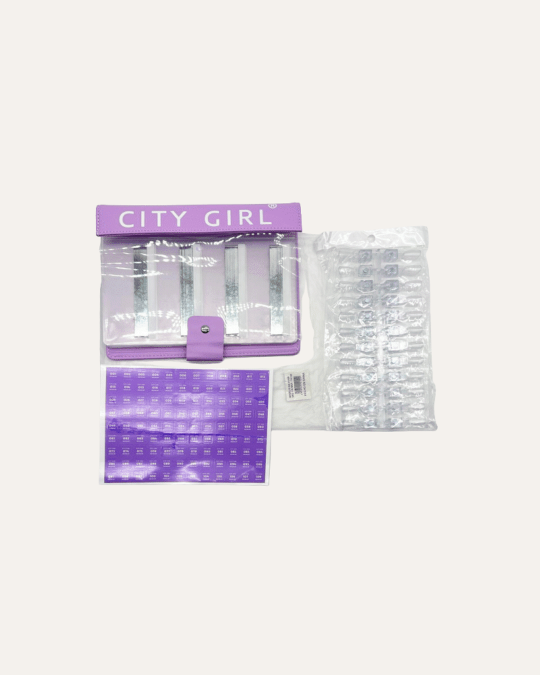 MUESTRARIO CON IMAN 108 COLORES - CITY GIRL