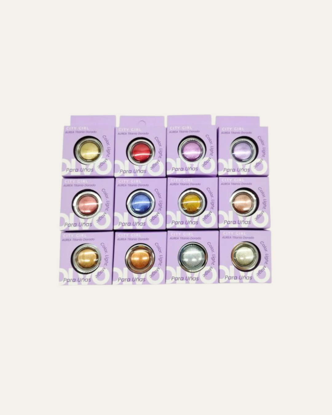 POLVO PARA UÑAS - CITY GIRL