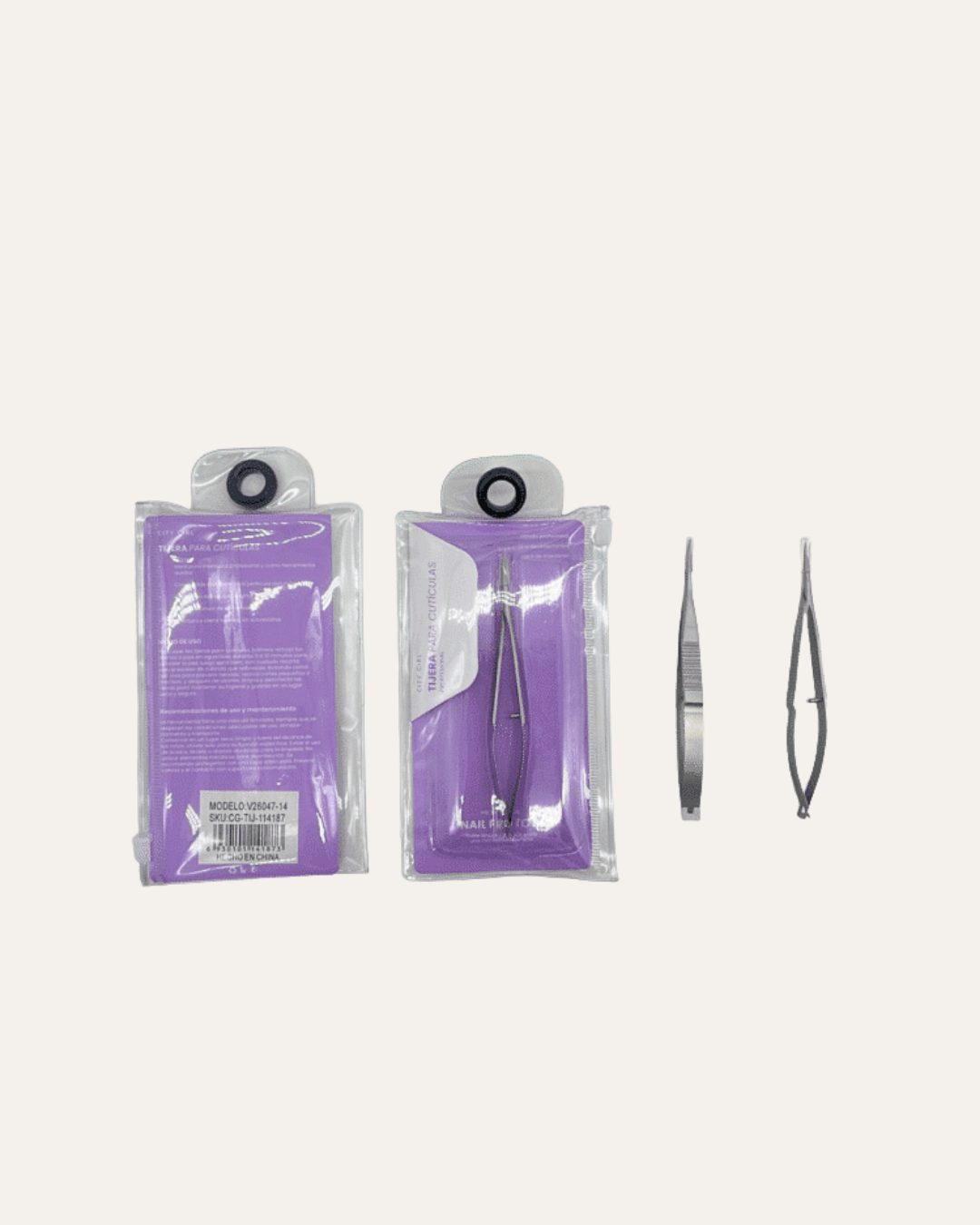 TIJERA PARA CUTICULAS - CITY GIRL