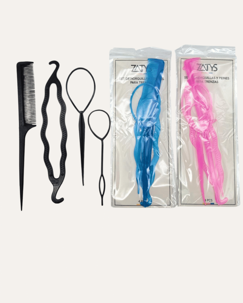 SET DE HORQUILLAS Y PEINES - ZATYS