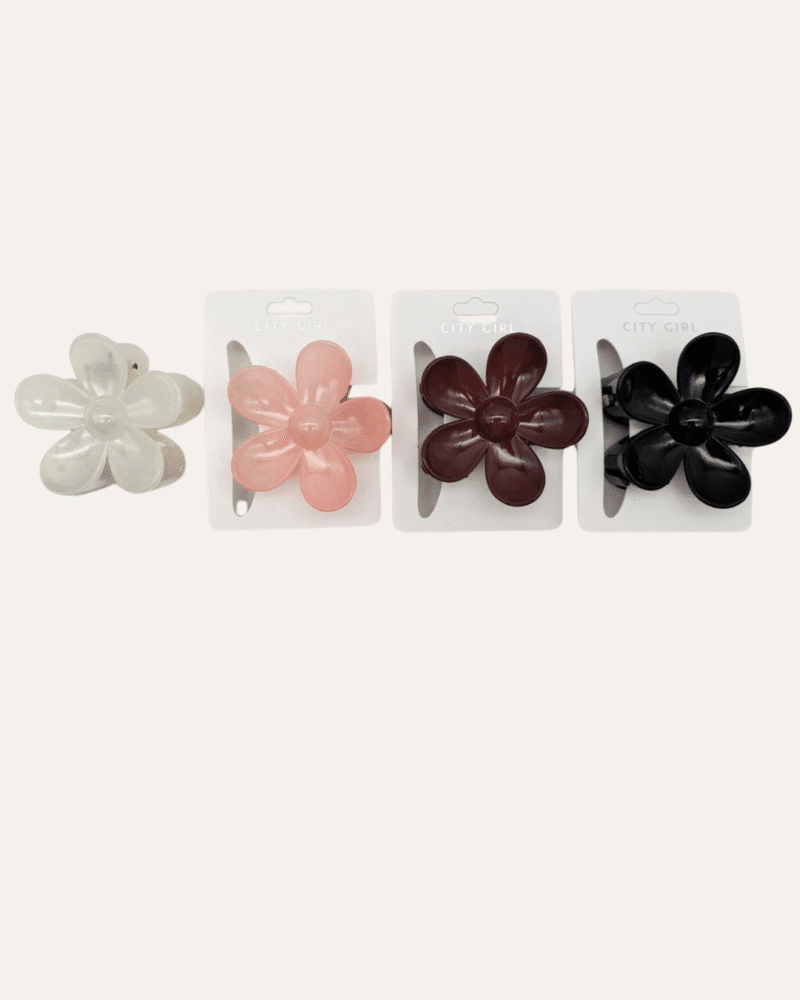 BROCHE DE PELO FLOR - CITY GIRL