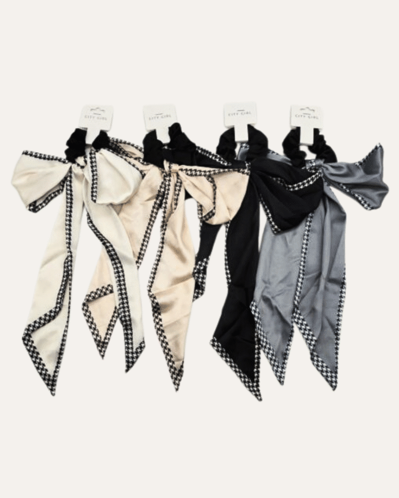COLITAS CON PAÑUELO DE SEDA - CITY GIRL