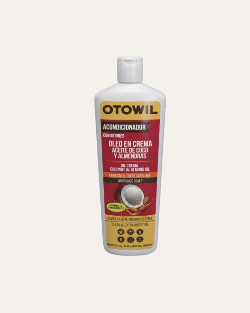 ACONDICIONADOR OLEO EN CREMA DE ACEITE DE COCO Y ALMENDRAS - OTOWIL