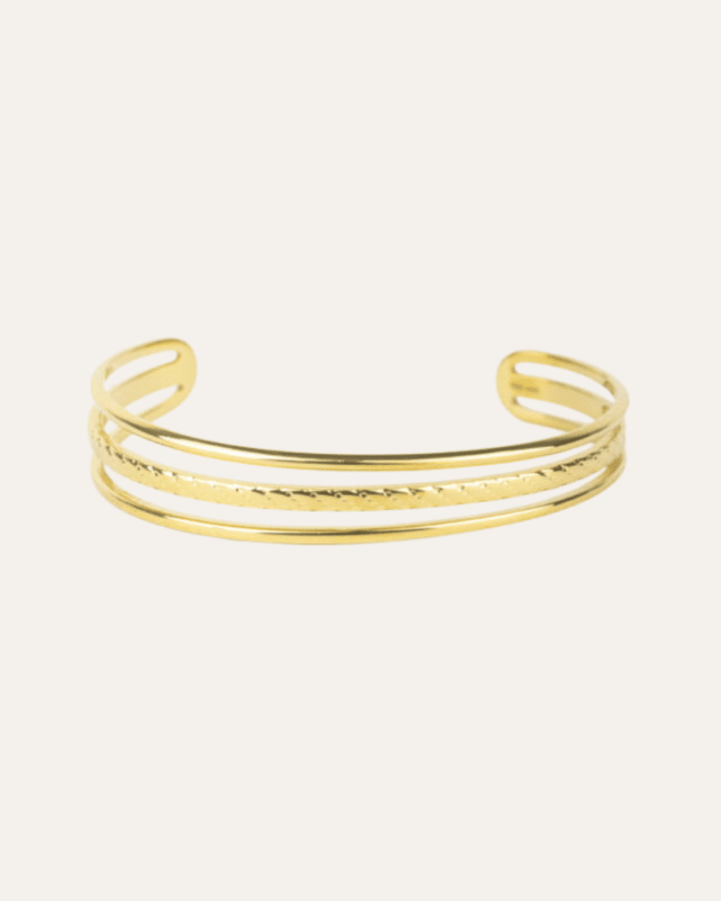 PULSERA DE ACERO DORADA - CITY GIRL