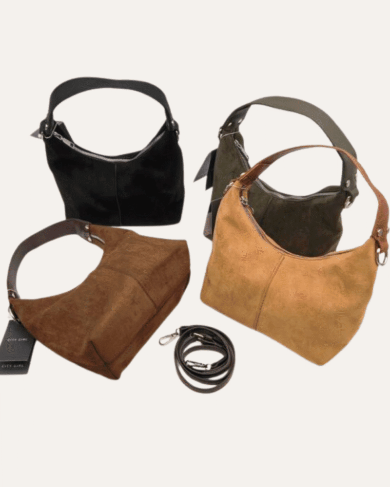 CARTERA GAMUZA - CITY GIRL