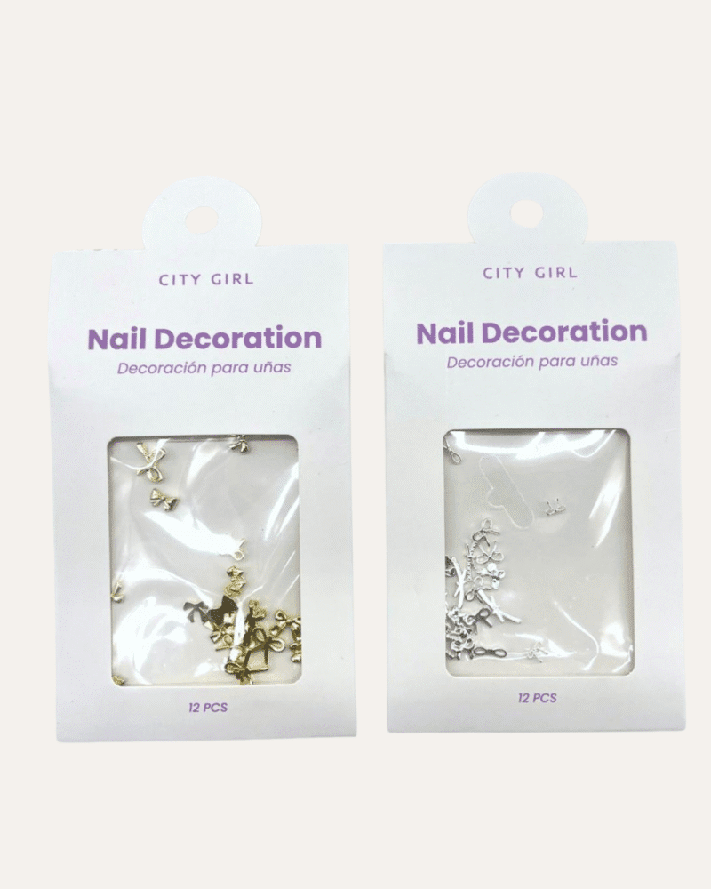 DECORACION DE MOÑOS PARA UÑAS - CITY GIRL