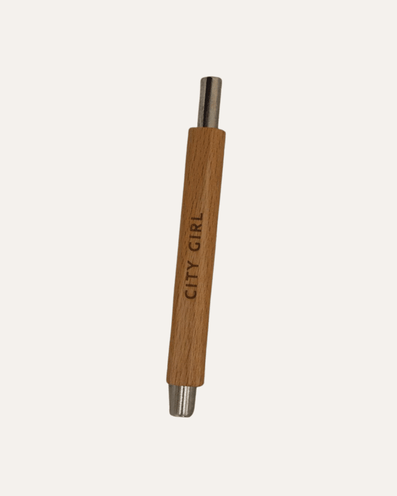 IMAN CON MANGO DE MADERA - CITY GIRL