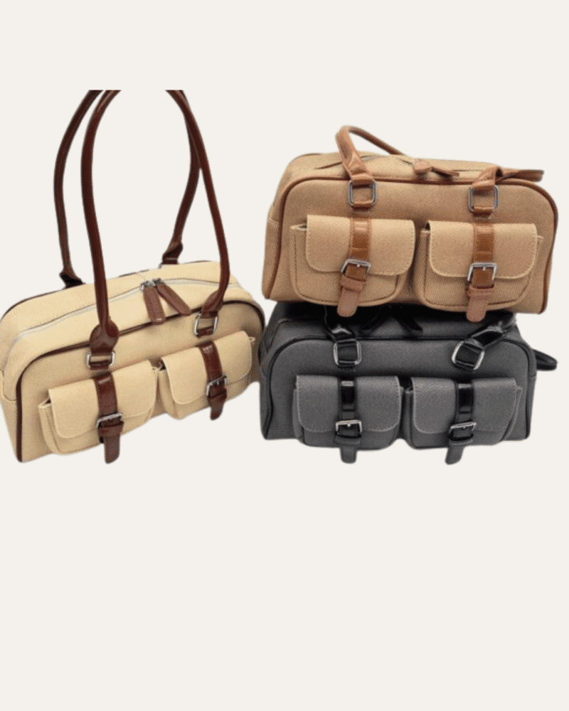CARTERA CON HEBILLAS - CITY GIRL