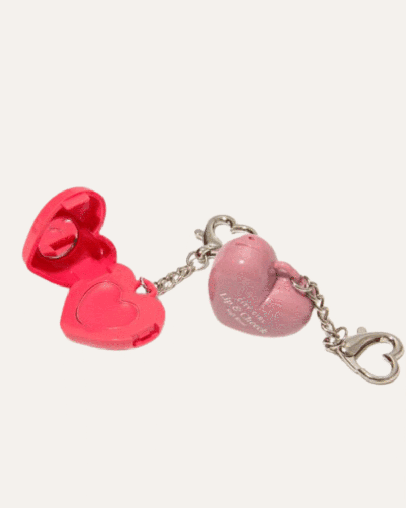 LIP & CHEECK BALSAMO CORAZON CON CHARM - CITY GIRL