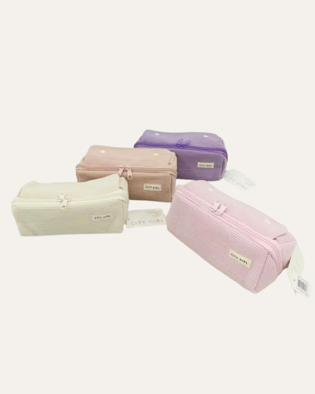 CARTUCHERA CON DOBLE CIERRE CITY GIRL