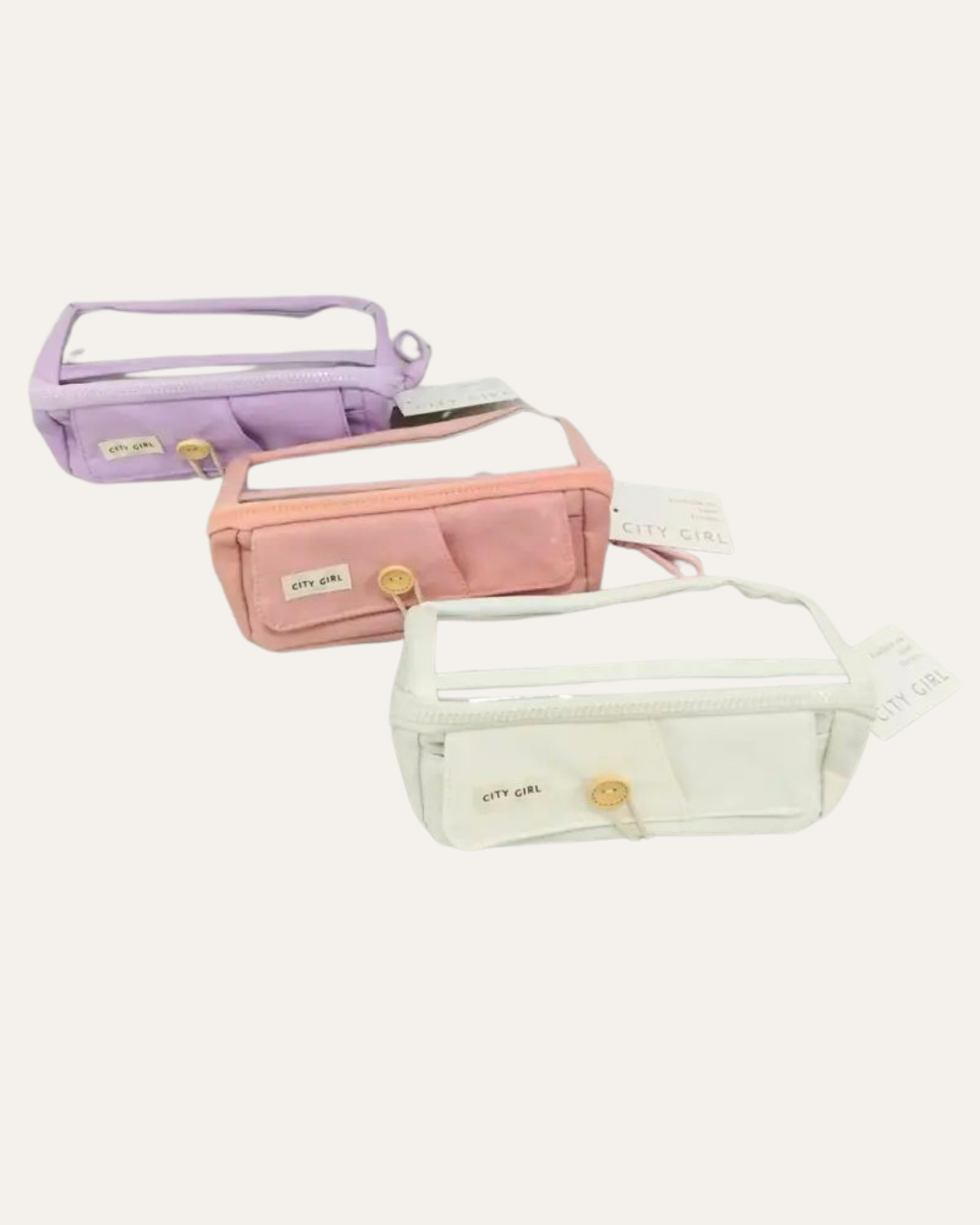 CARTUCHERA CON VISERA CITY GIRL