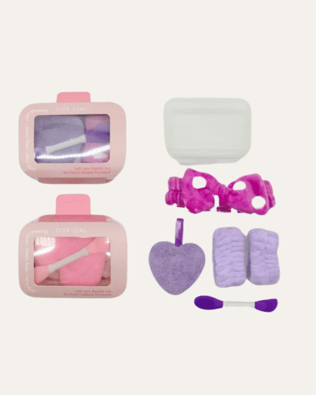 KIT DE CUIDADO FACIAL CITY GIRL – 4PCS
