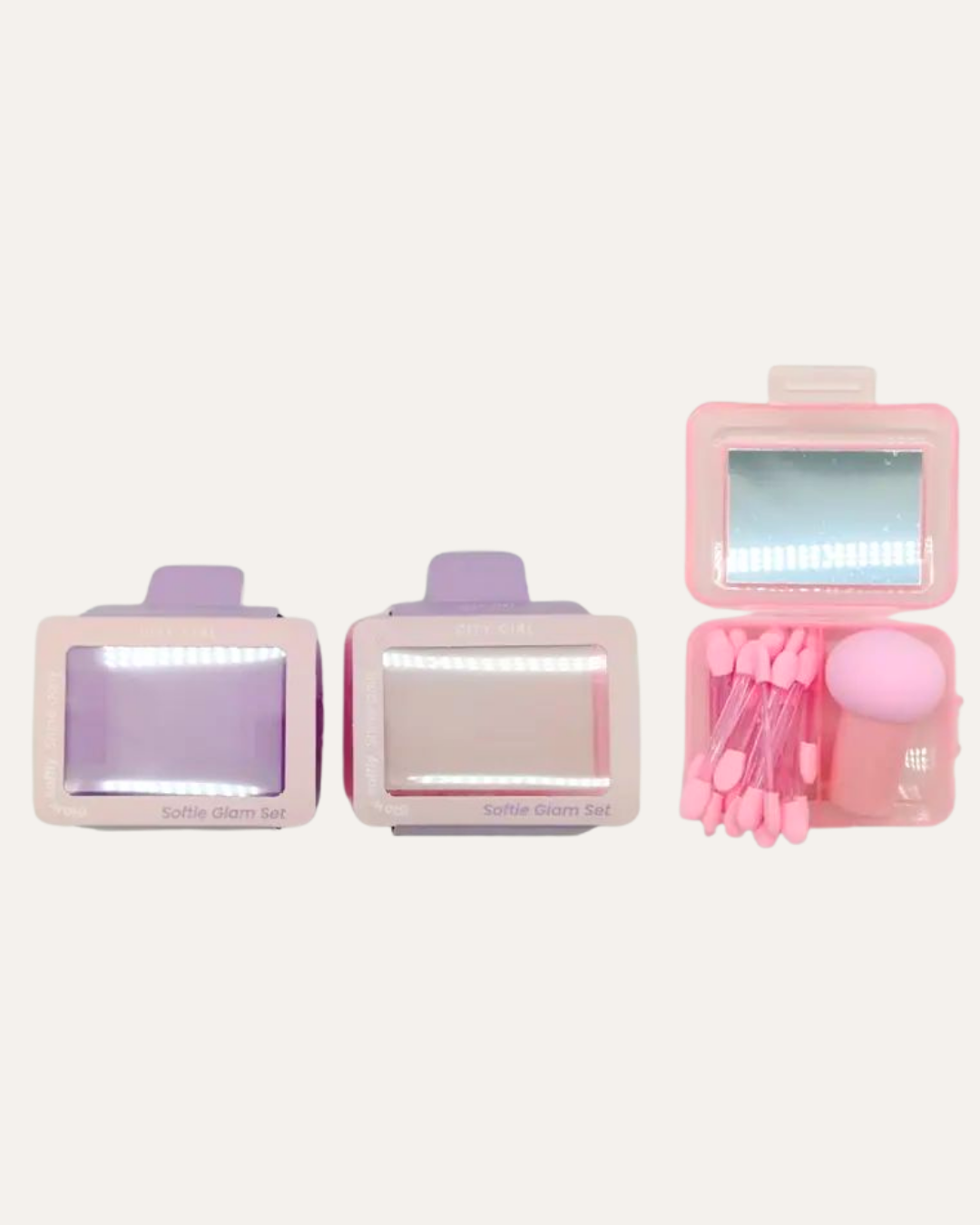 KIT DE HERRAMIENTAS PARA MAQUILLAJE CITY GIRL