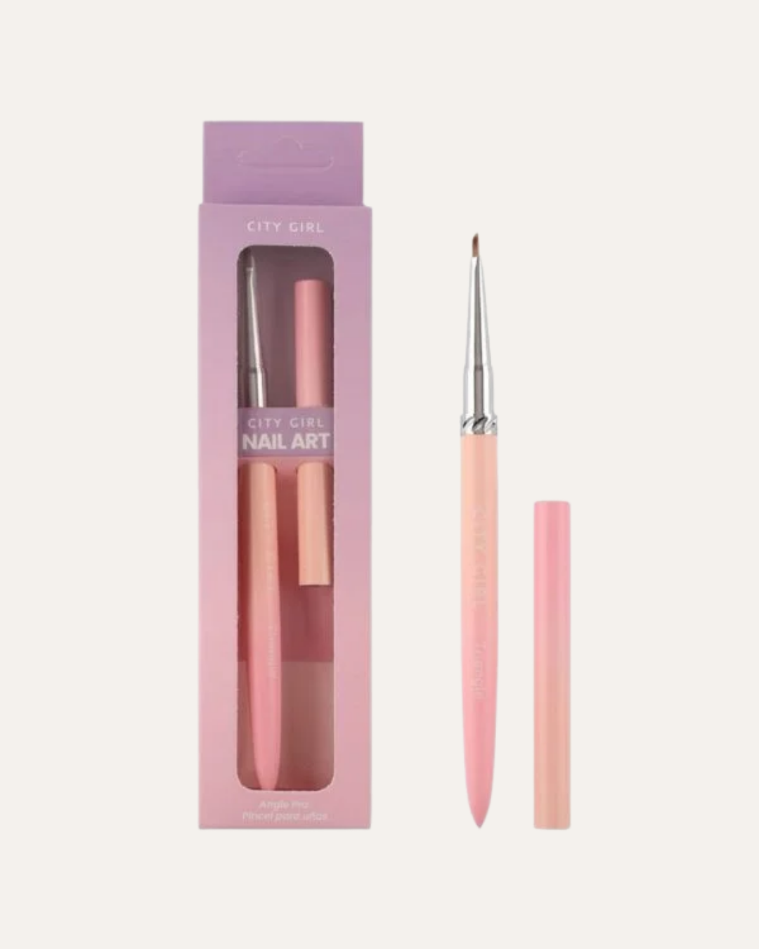 PINCEL PARA UÑAS CITY GIRL