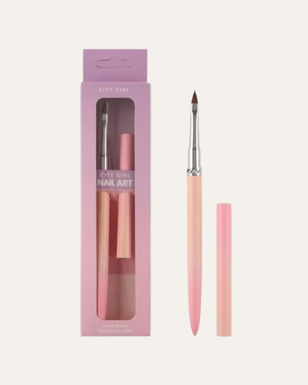 PINCEL PARA UÑAS CITY GIRL