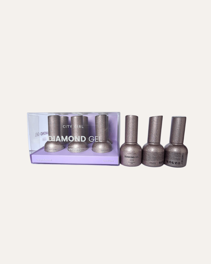 #03 ESMALTE UV/LED DIAMOND GEL CITY GIRL 10ML - 6PCS