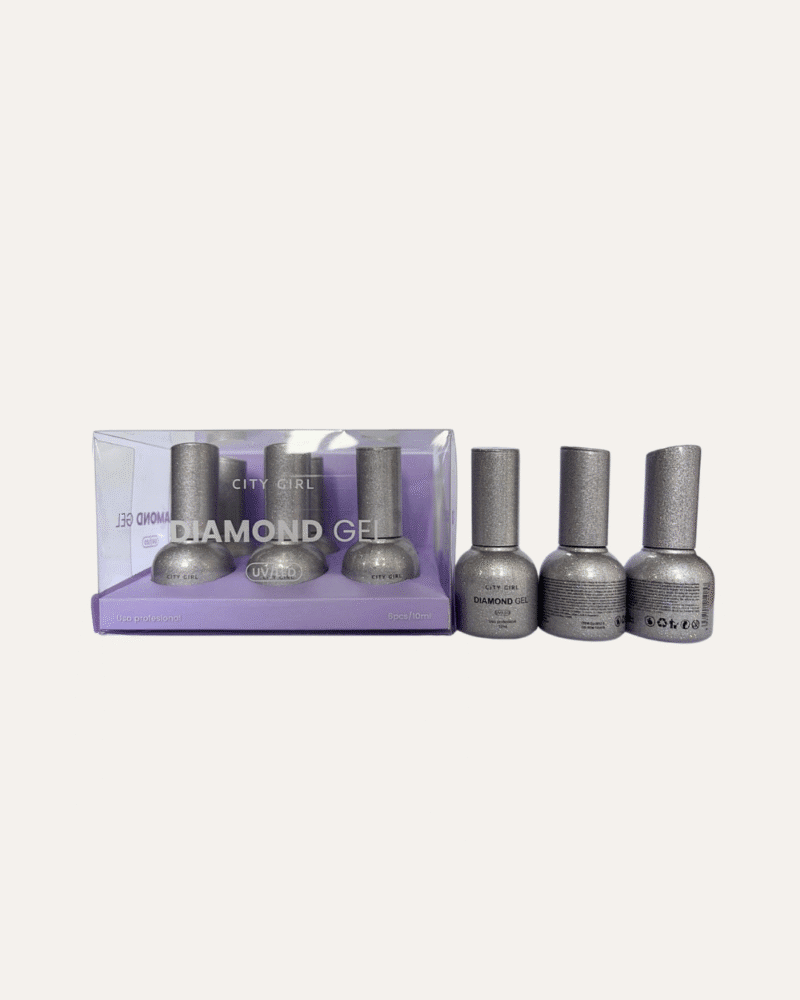 #05 ESMALTE UV/LED DIAMOND GEL CITY GIRL 10ML - 6PCS